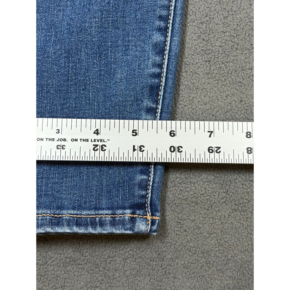 American Eagle Jeans Womens 16 Blue Next Level Stretch Skinny Denim - Picture 2 of 9